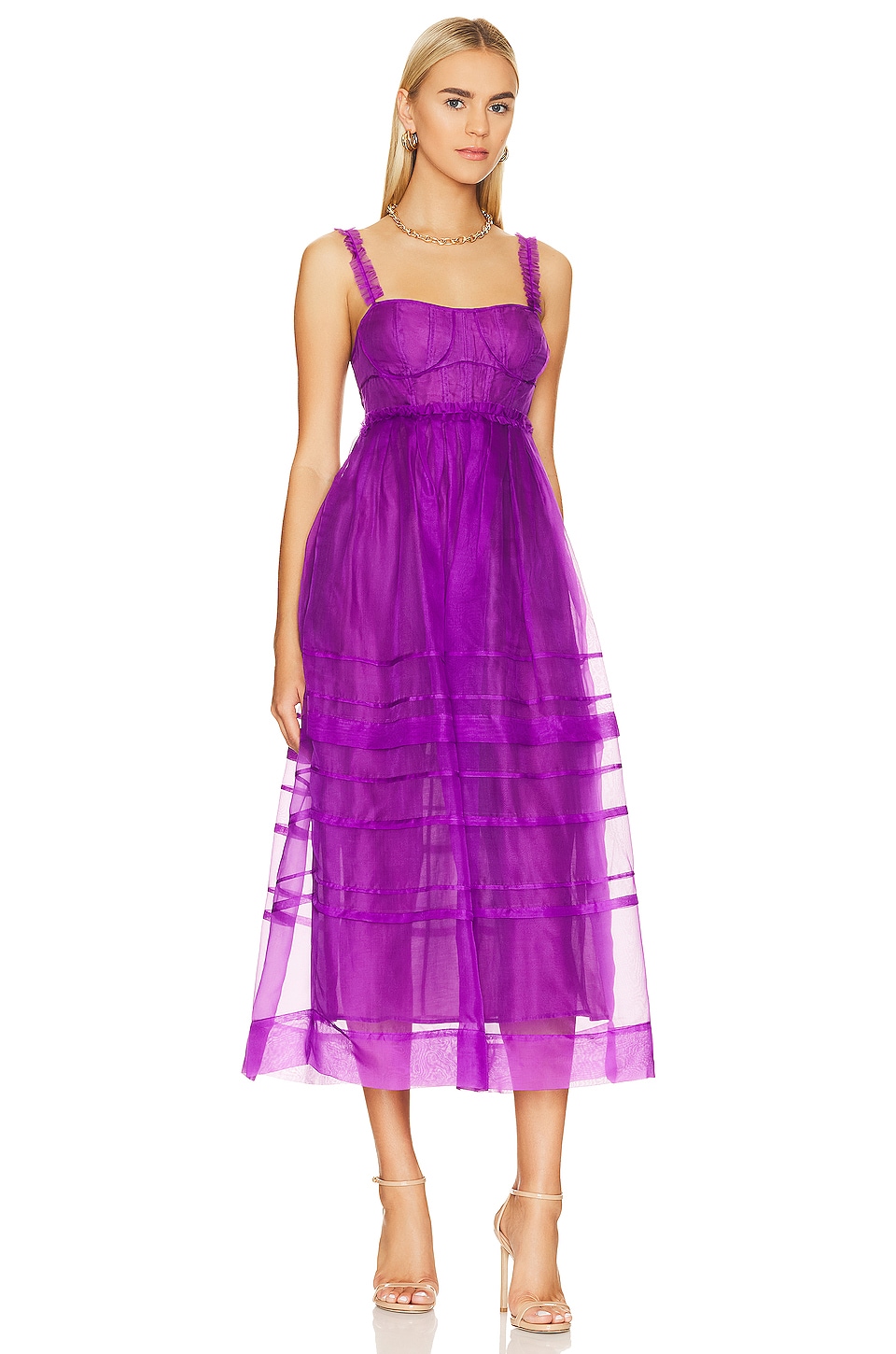 Ulla johnson 2025 purple dress