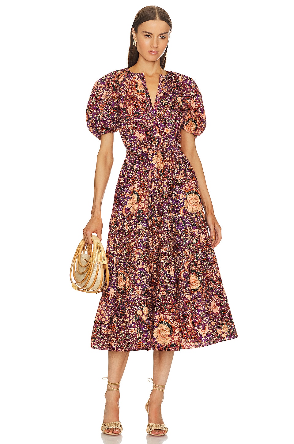 Ulla Johnson Olina Dress in Blackcurrant | REVOLVE