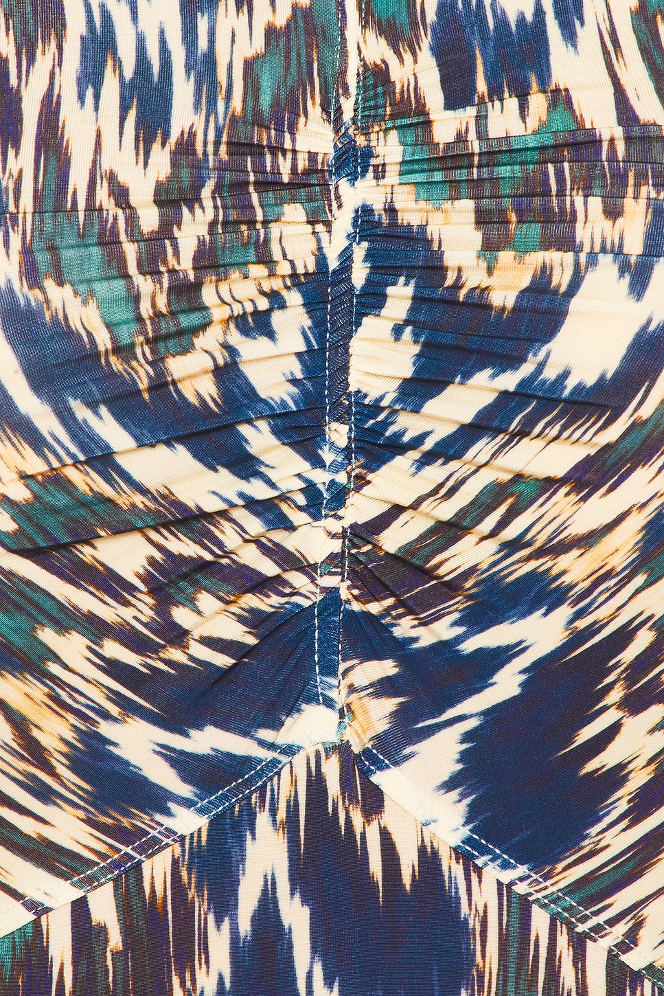 Ulla Johnson Naia Long Sleeve Ruched Midi Dress in