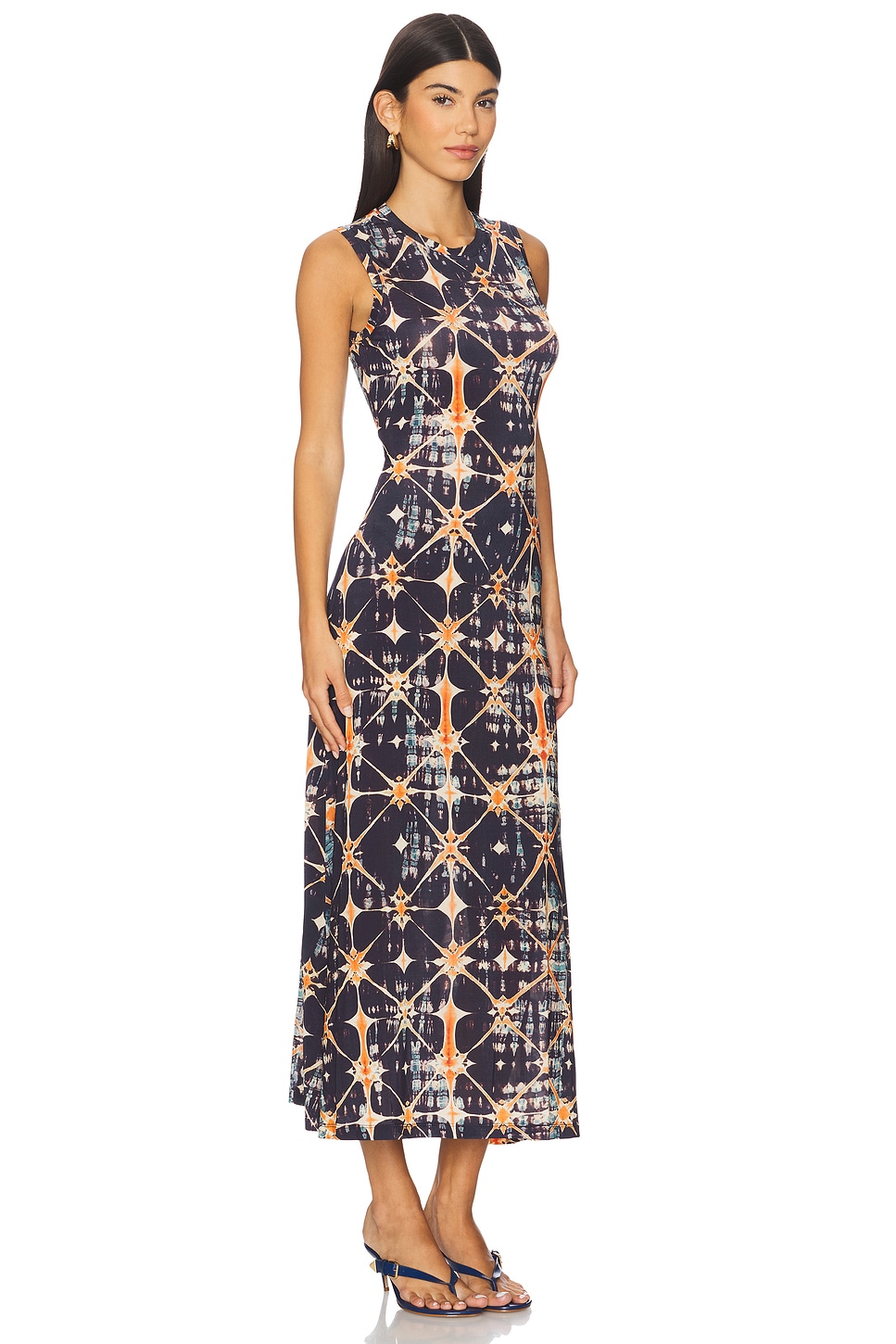 Ulla Johnson Orla Sleeveless Midi Dress thumbnail