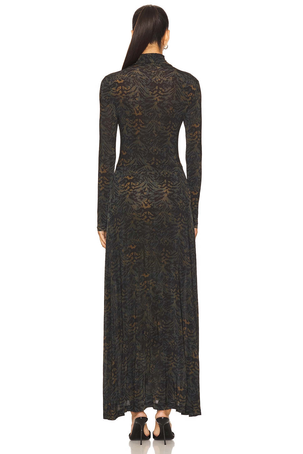 Koa Jersey Turtleneck Dress