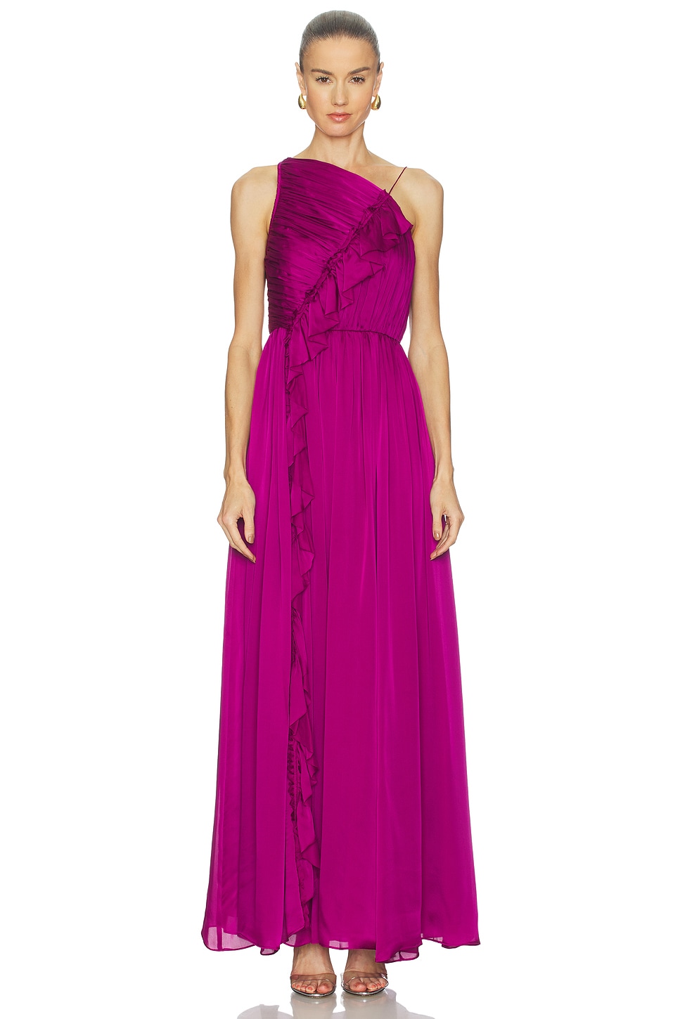 Ulla Johnson Aisha Gown in Mulberry | REVOLVE