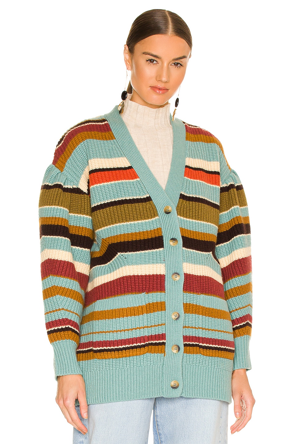 Ulla Johnson Tillie Cardigan in Painted Canyon