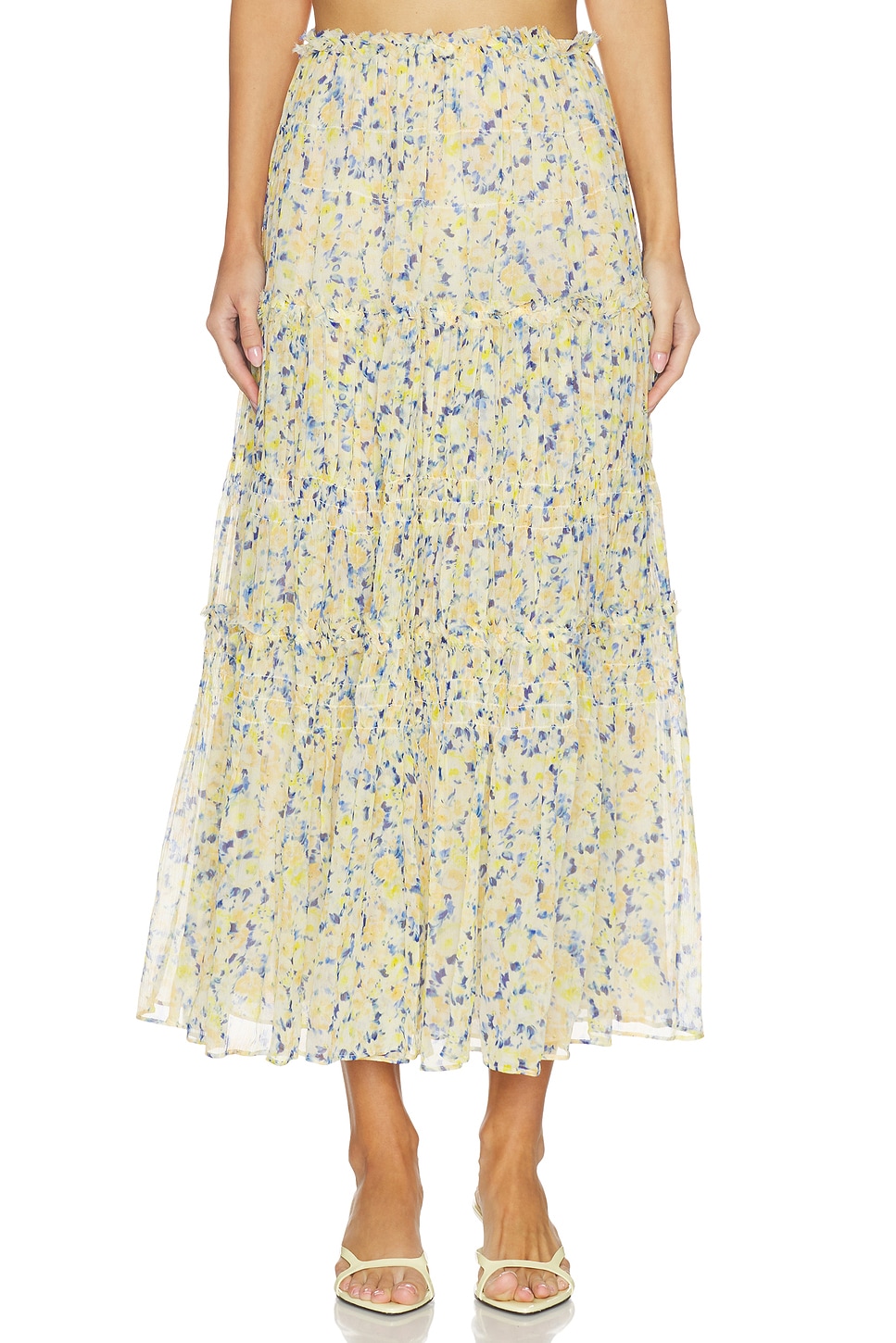 Virginie Silk Skirt - thumbnail 2