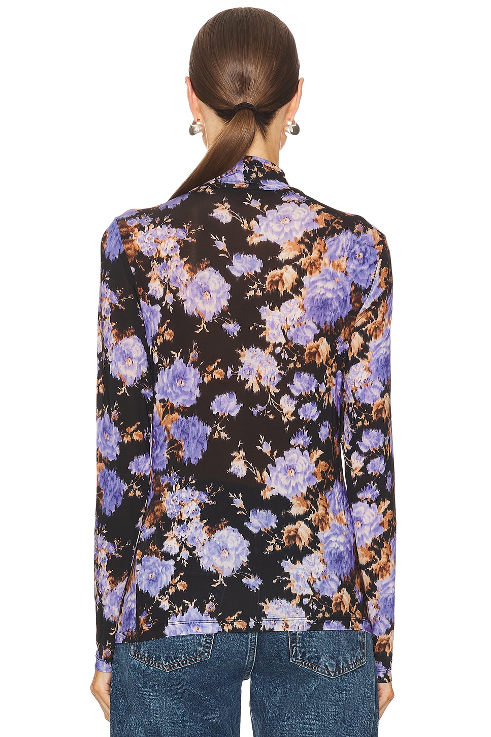 Ulla Johnson Aurelia Turtleneck Top thumbnail
