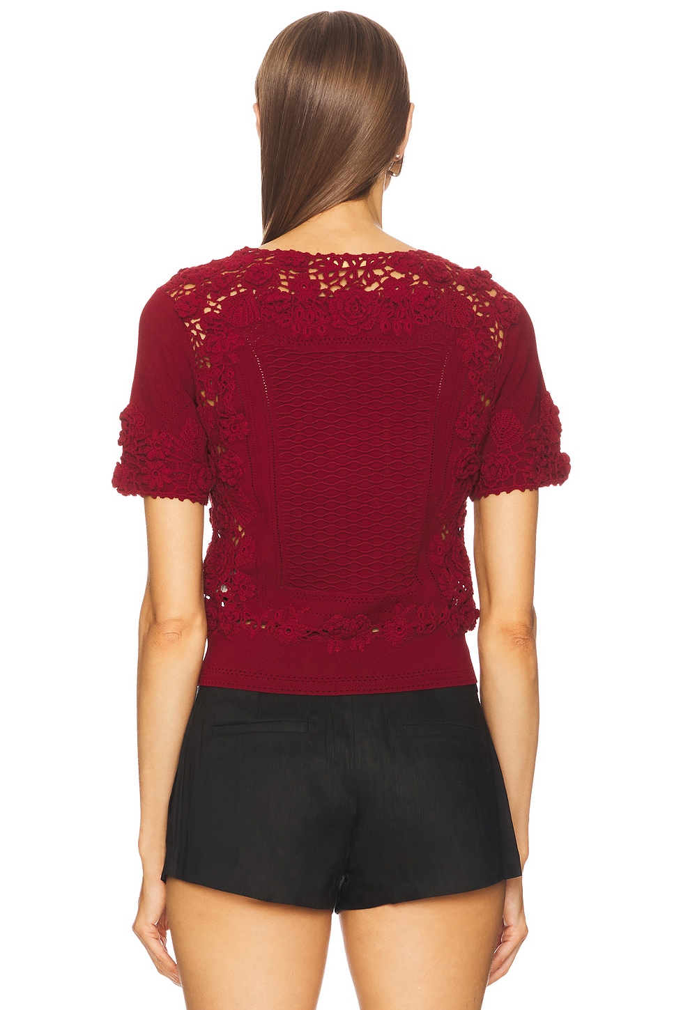 Ulla Johnson Stella Short Sleeve Knit Top
