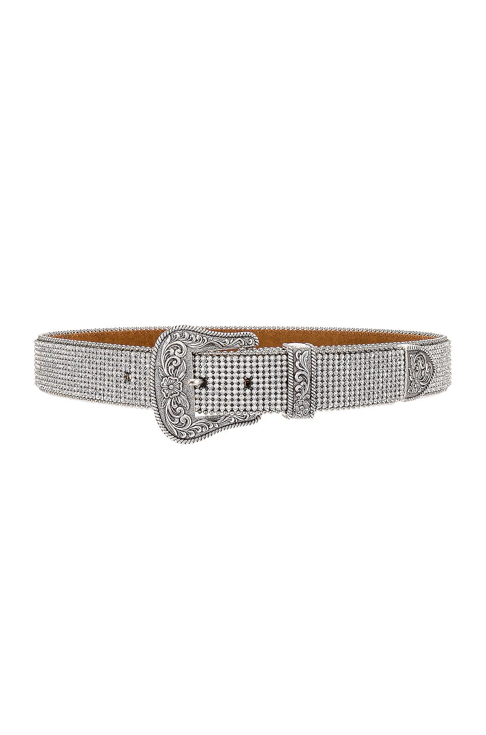 Understated Leather Dolly Belt in Silver | REVOLVE