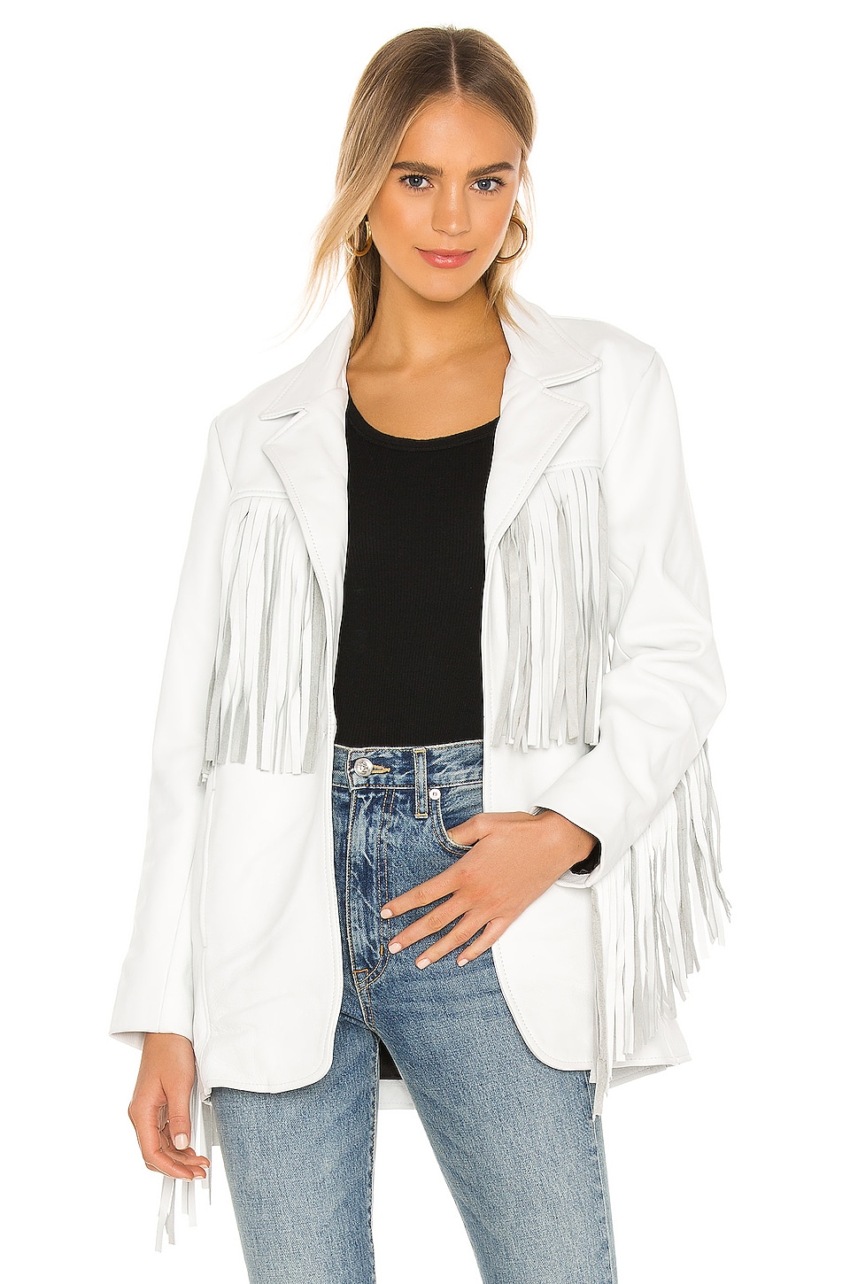 Understated Leather X REVOLVE Buttercup Blazer in White | REVOLVE