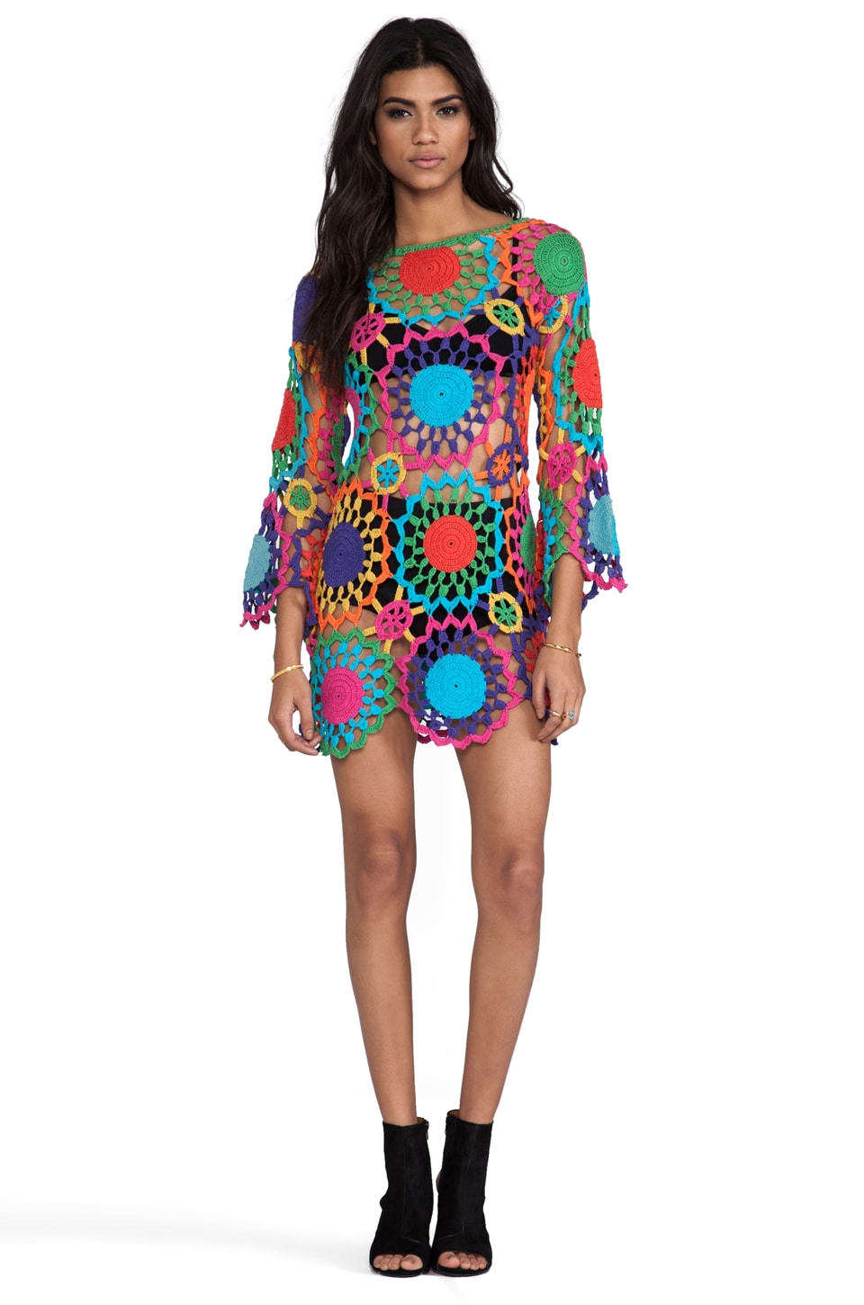 UNIF Psych Out Dress in Multi | REVOLVE
