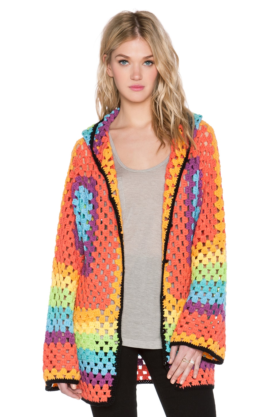 UNIF Meda Cardigan in Multi | REVOLVE