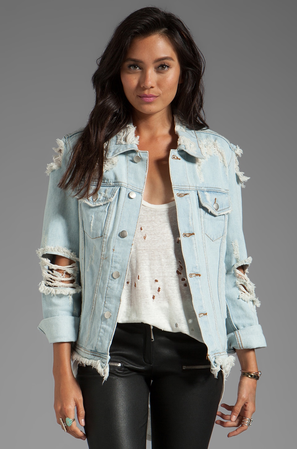 revolve denim jacket