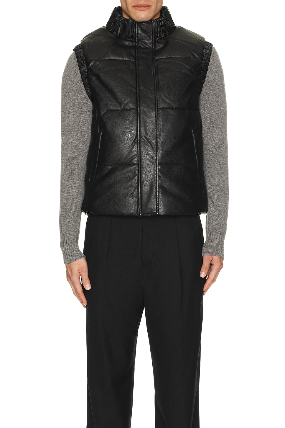 Leather Cruising Vest - Thumbnail 3