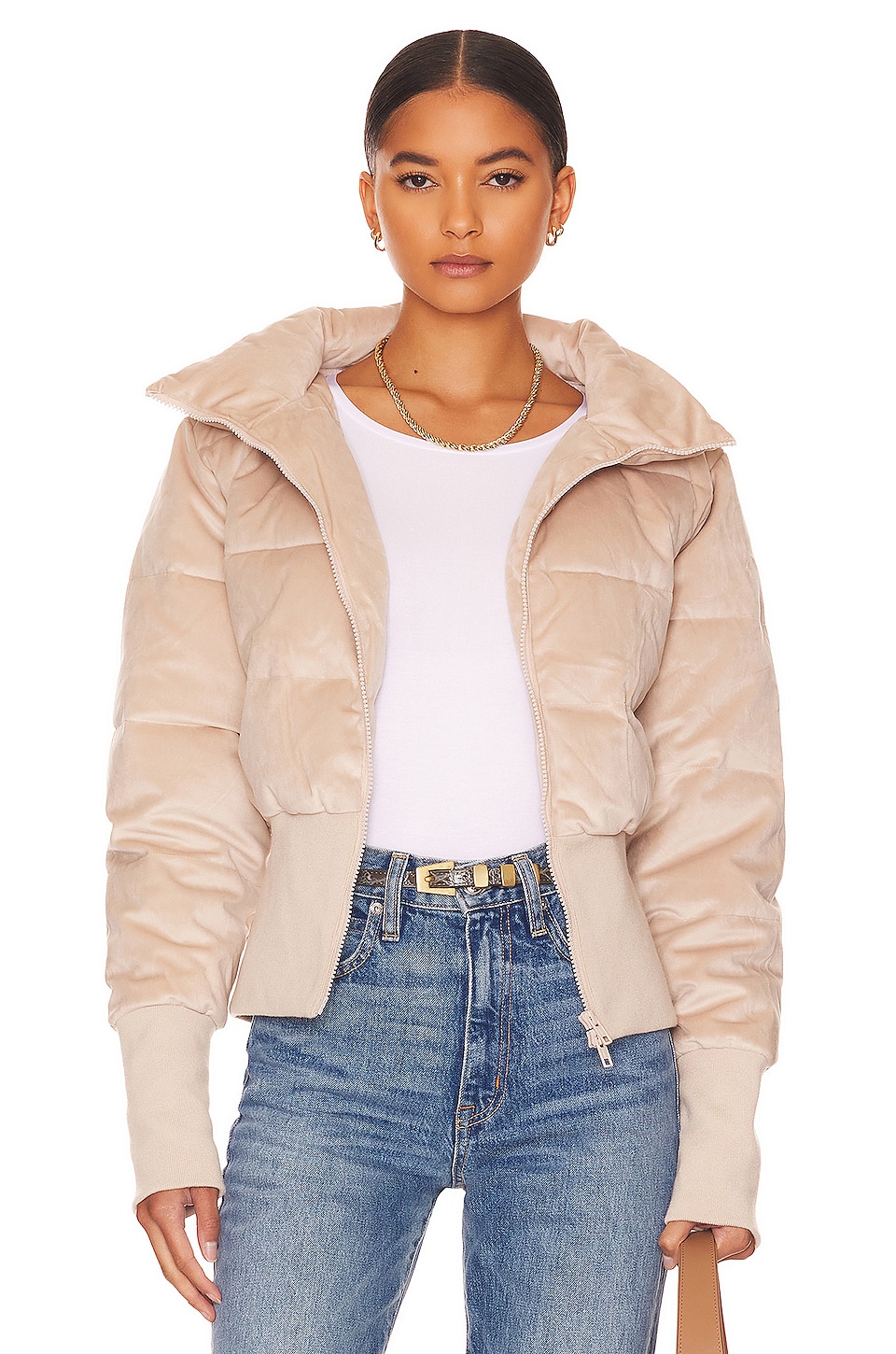 Unreal Fur New Amsterdam Jacket in Taupe | REVOLVE
