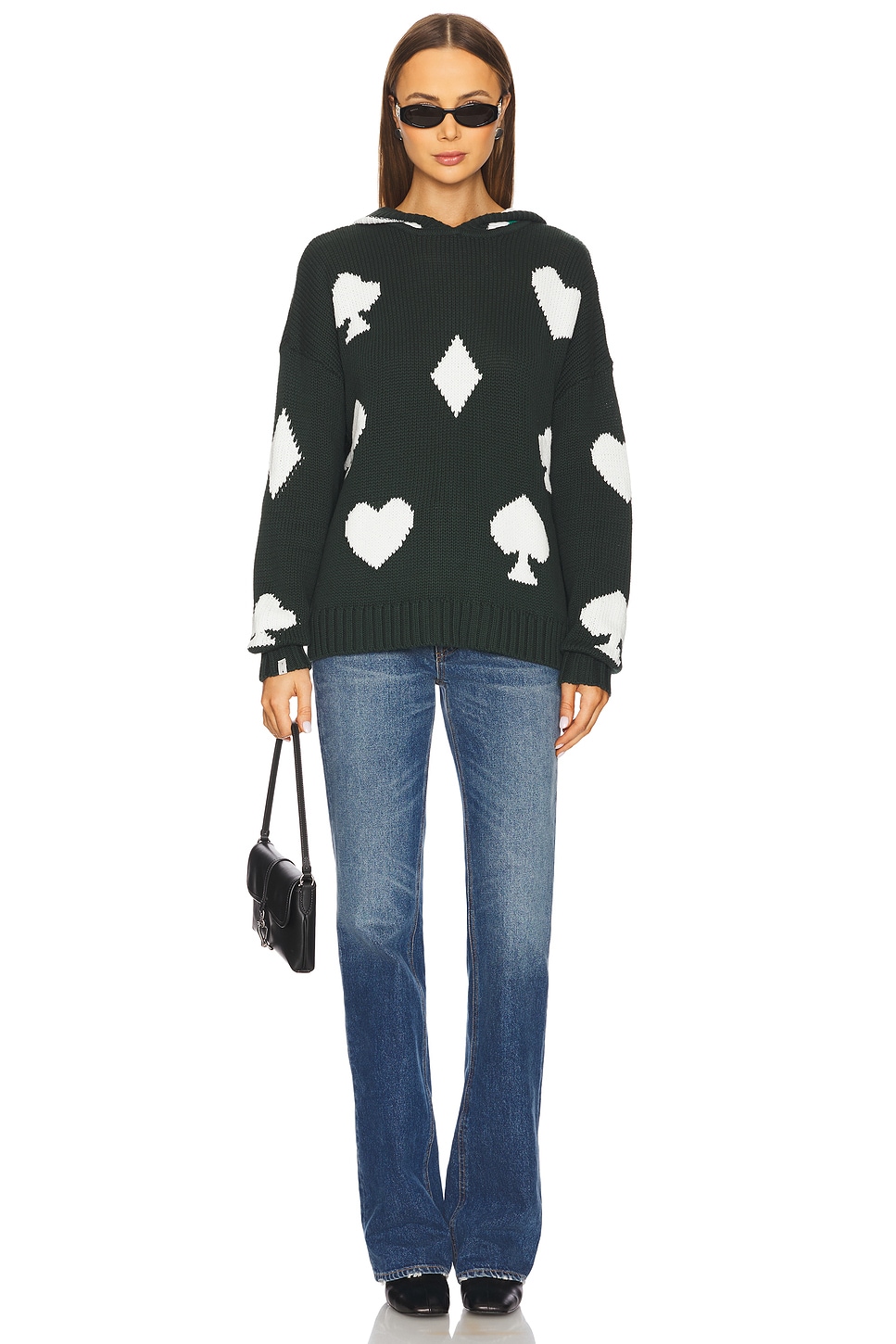 Clothing Ace Of Hearts Sweatshirt Ami Paris Ace Of Hearts Patch