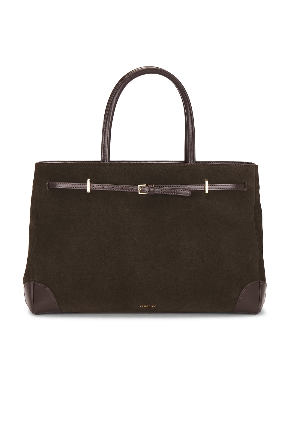Suede Book Tote Bag