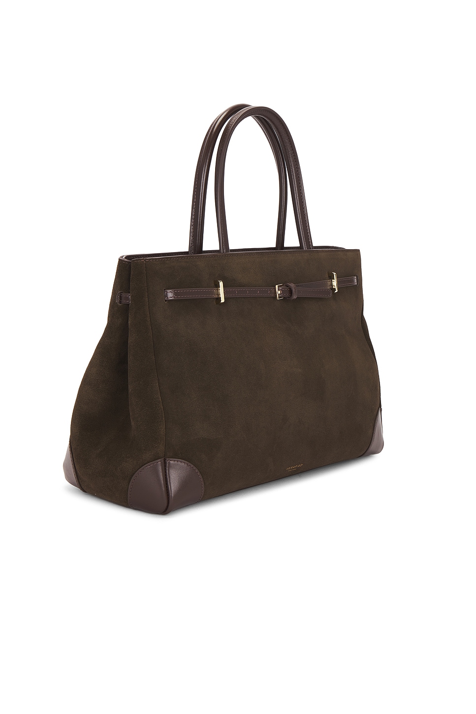 Suede Book Tote Bag