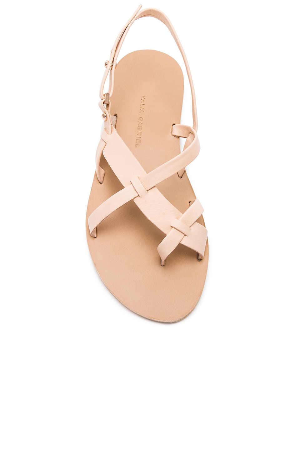 VALIA GABRIEL Wailea Sandal in Natural ModeSens