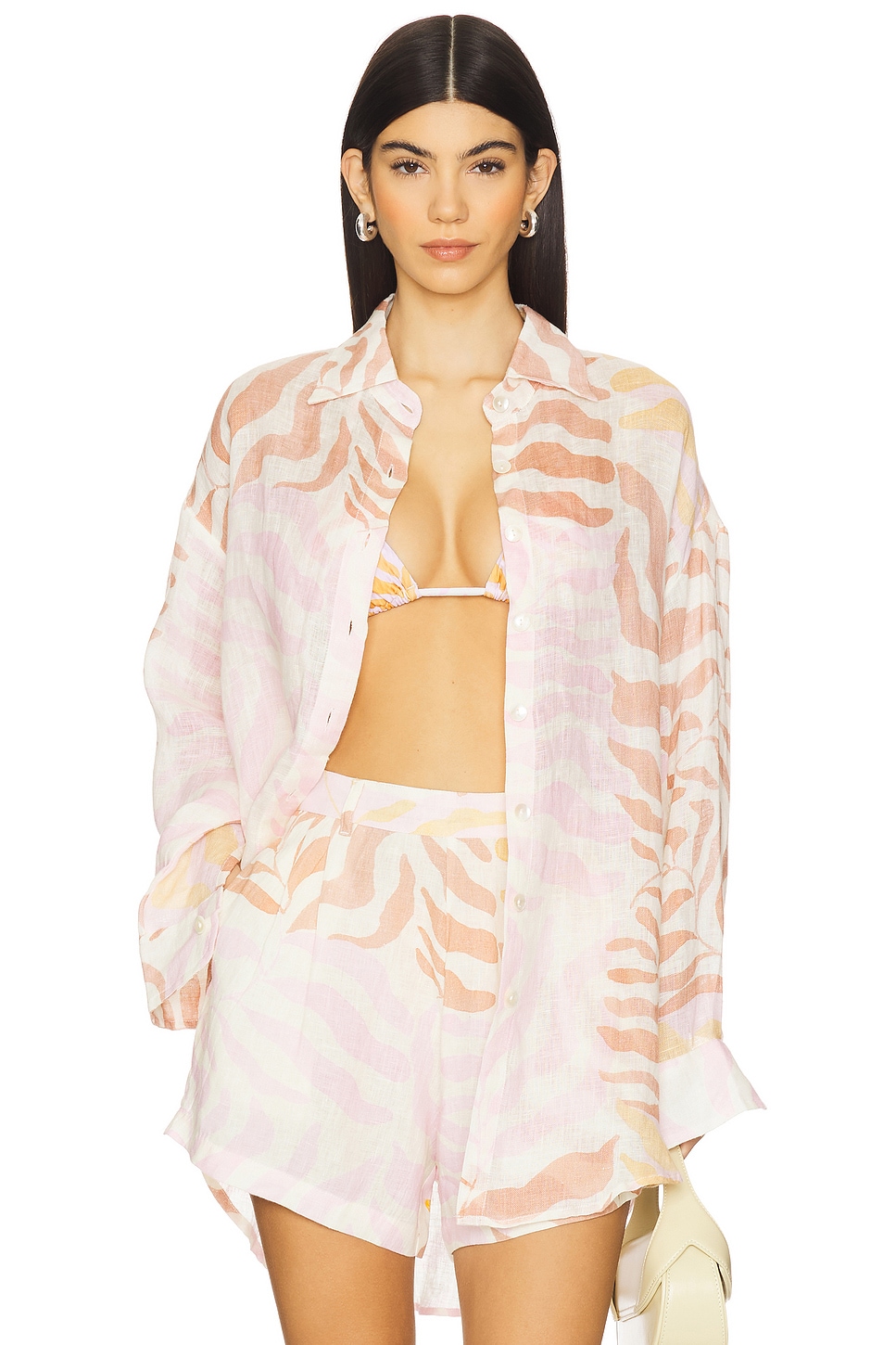Playa Linen Boyfriend Shirt