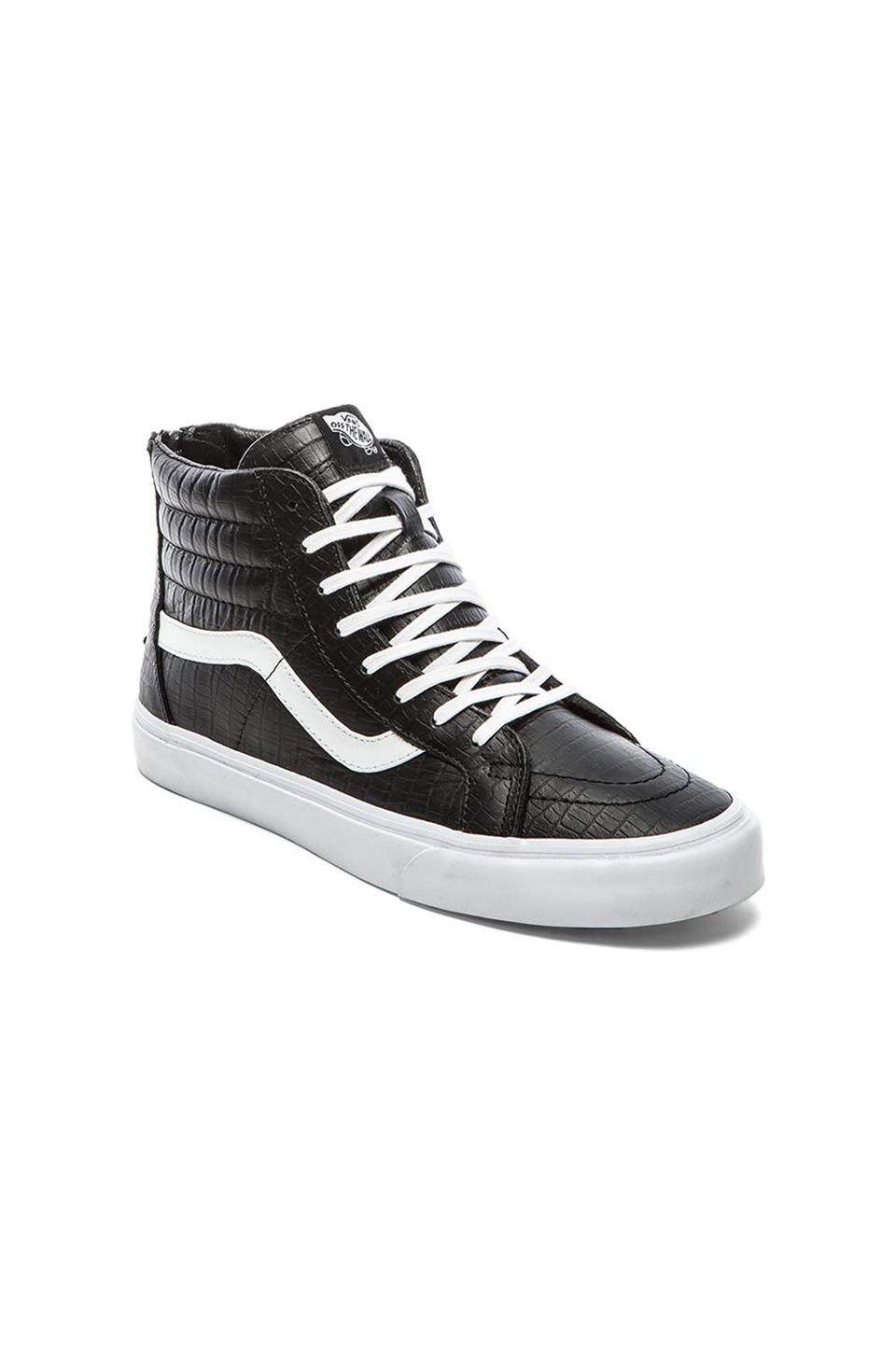 Vans California SK8 Hi Zip in Black