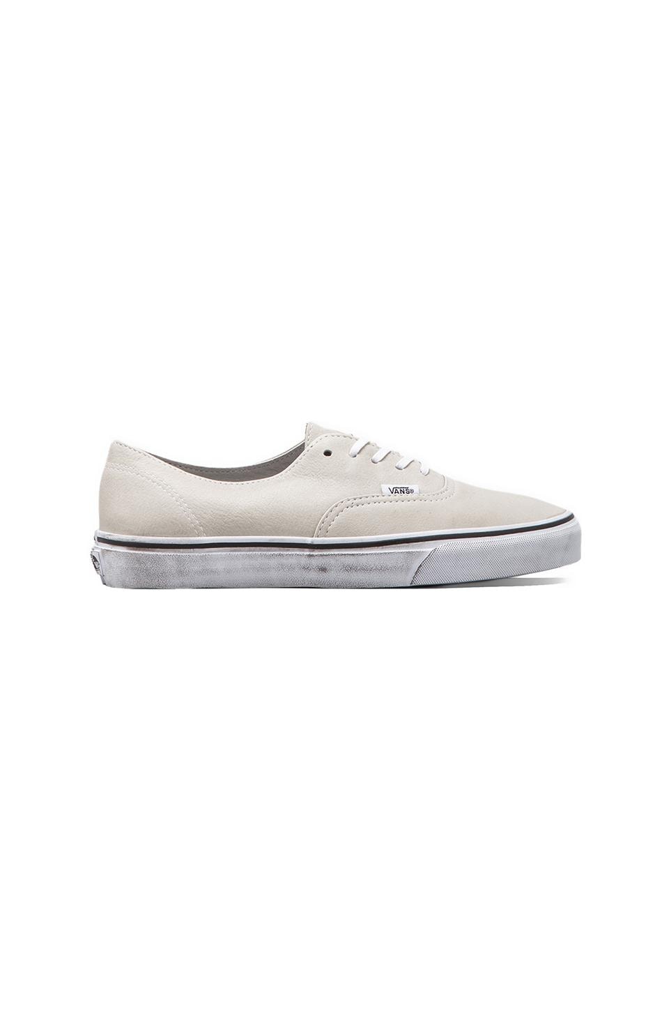 vans authentic decon white