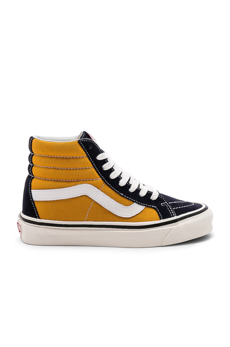 vans sk8 hi yellow mustard