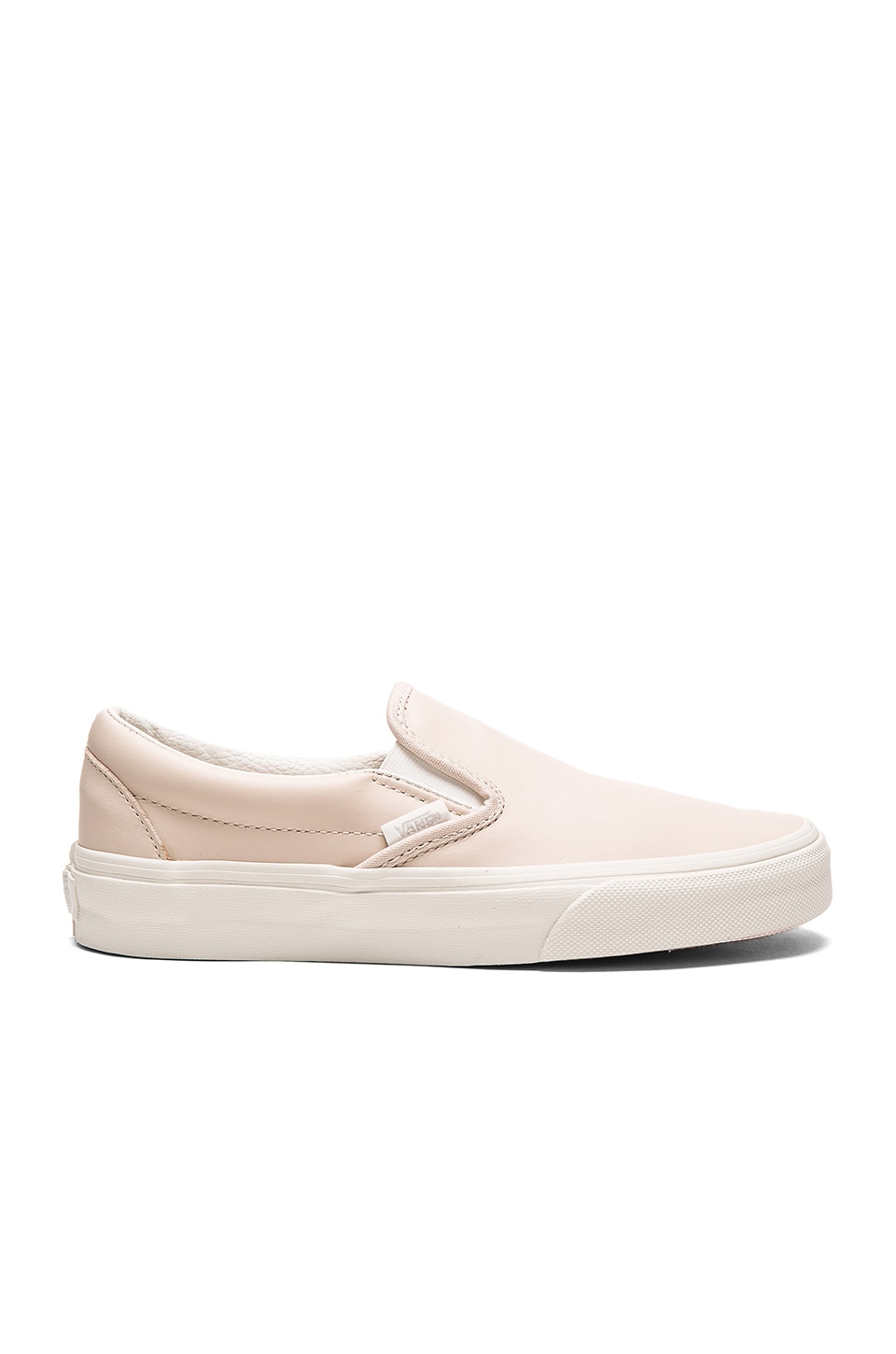 Cornwall Beschrijving zoon Vans Leather Classic Slip-On in Whispering Pink & Blanc de Blanc | REVOLVE