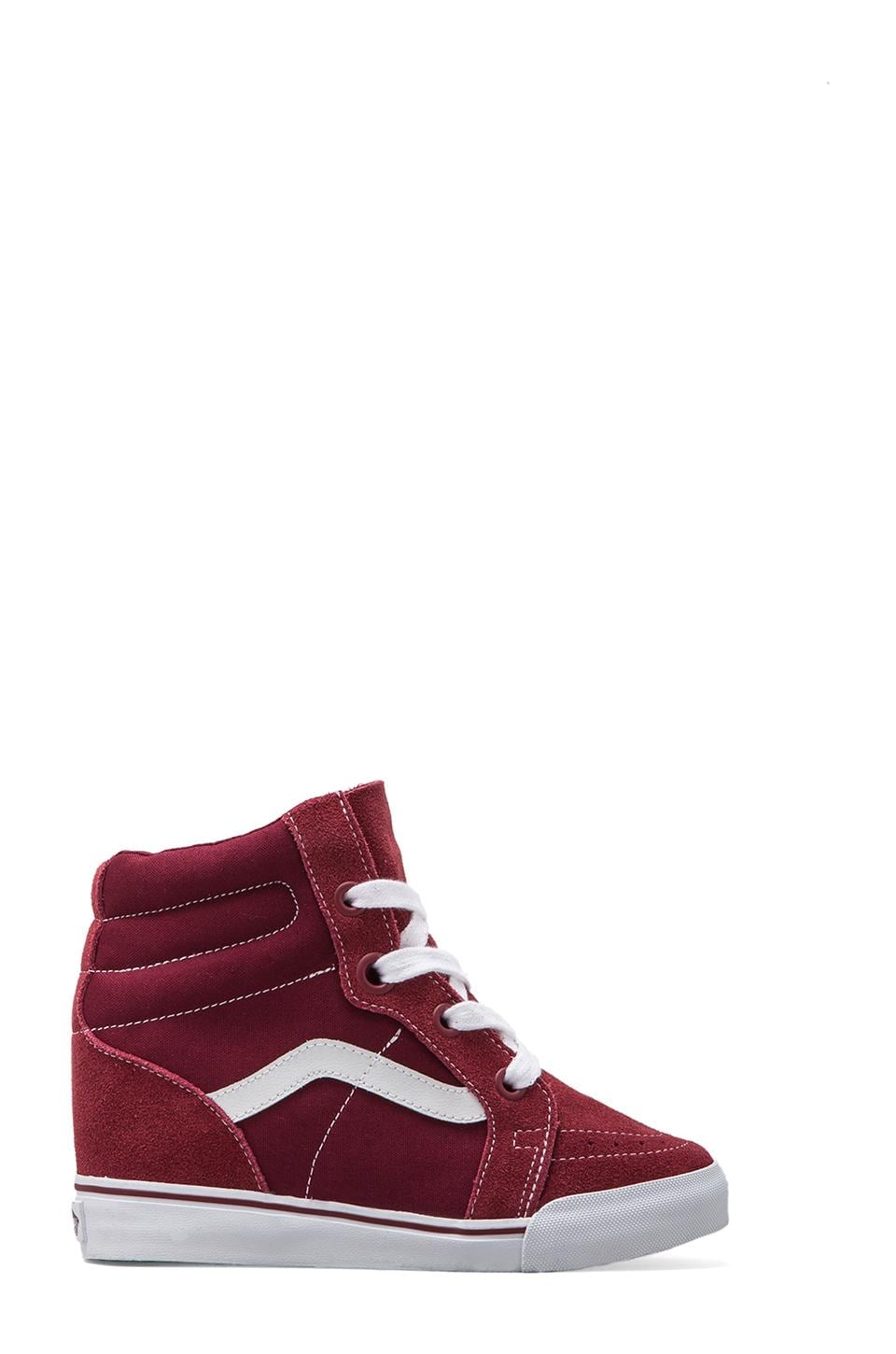 vans sk8 hi wedge