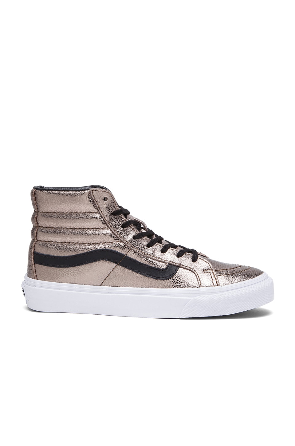 vans metallic high tops