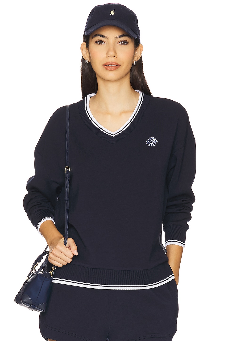 Varley Iona V-neck Sweatshirt