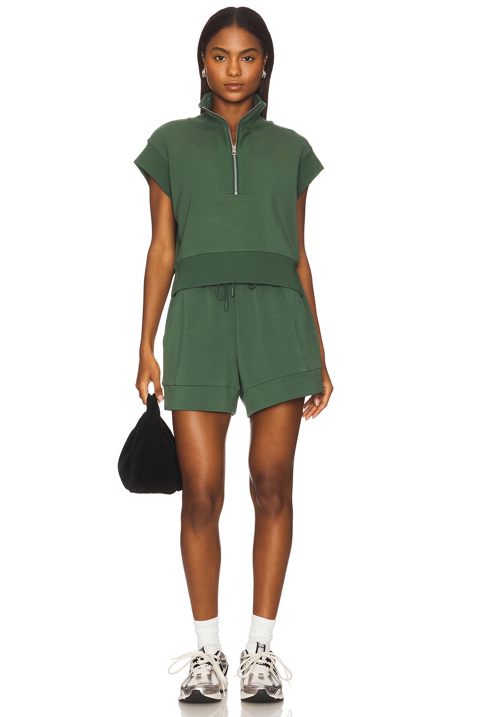 Kelly Half Zip Sweatshirt