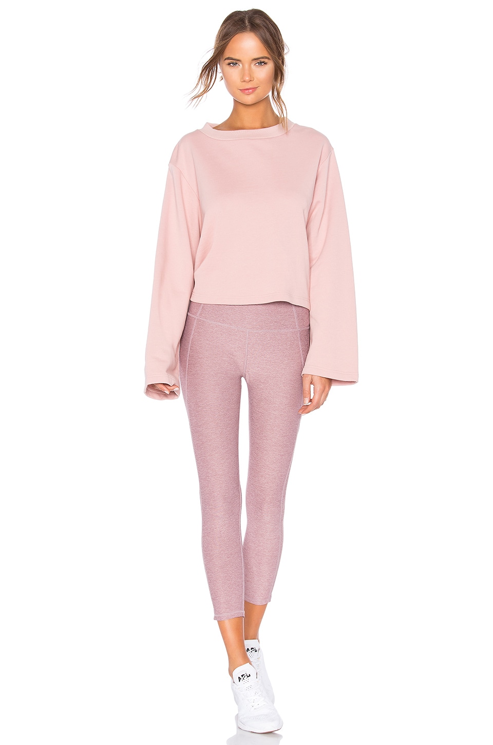 Varley Weymouth Sweatshirt in Cinder Rose | REVOLVE