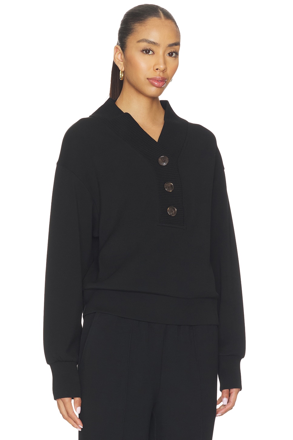 Varley Lucine Button Front Sweater