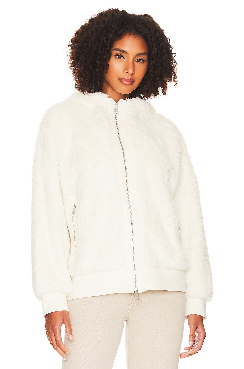 Varley Dylan Jacket in Egret