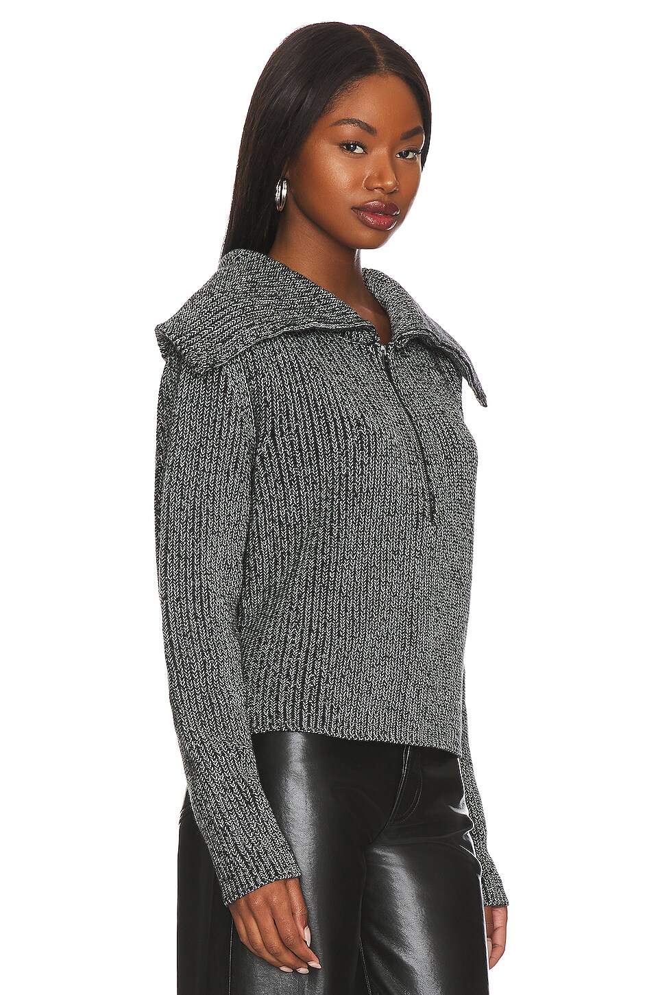 Varley Elise Half Zip Jacket in Black
