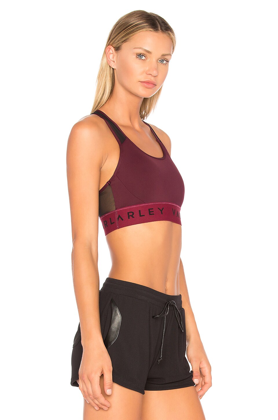 Varley Rich Raspberry Varley Cliffside Sports Bra in Raspberry | REVOLVE
