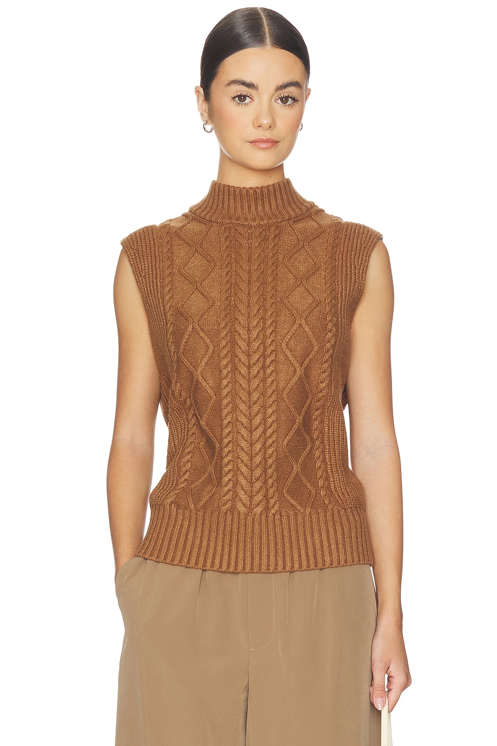 Joilette Roll Neck Vest Top - thumbnail 2