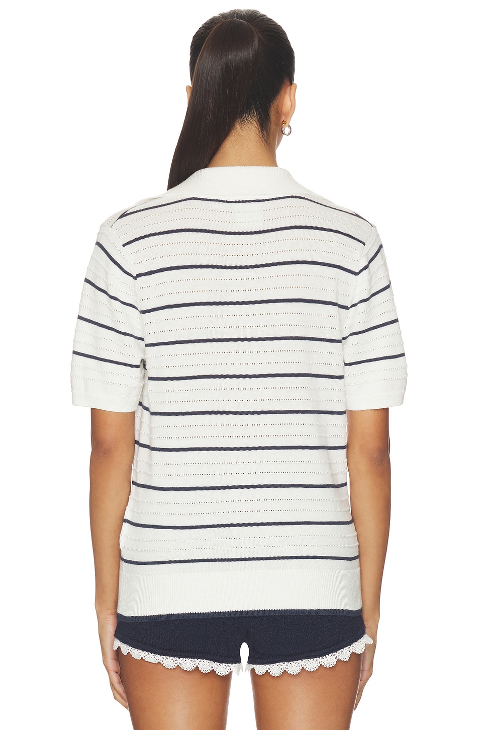Varley Wren Knit Polo Top