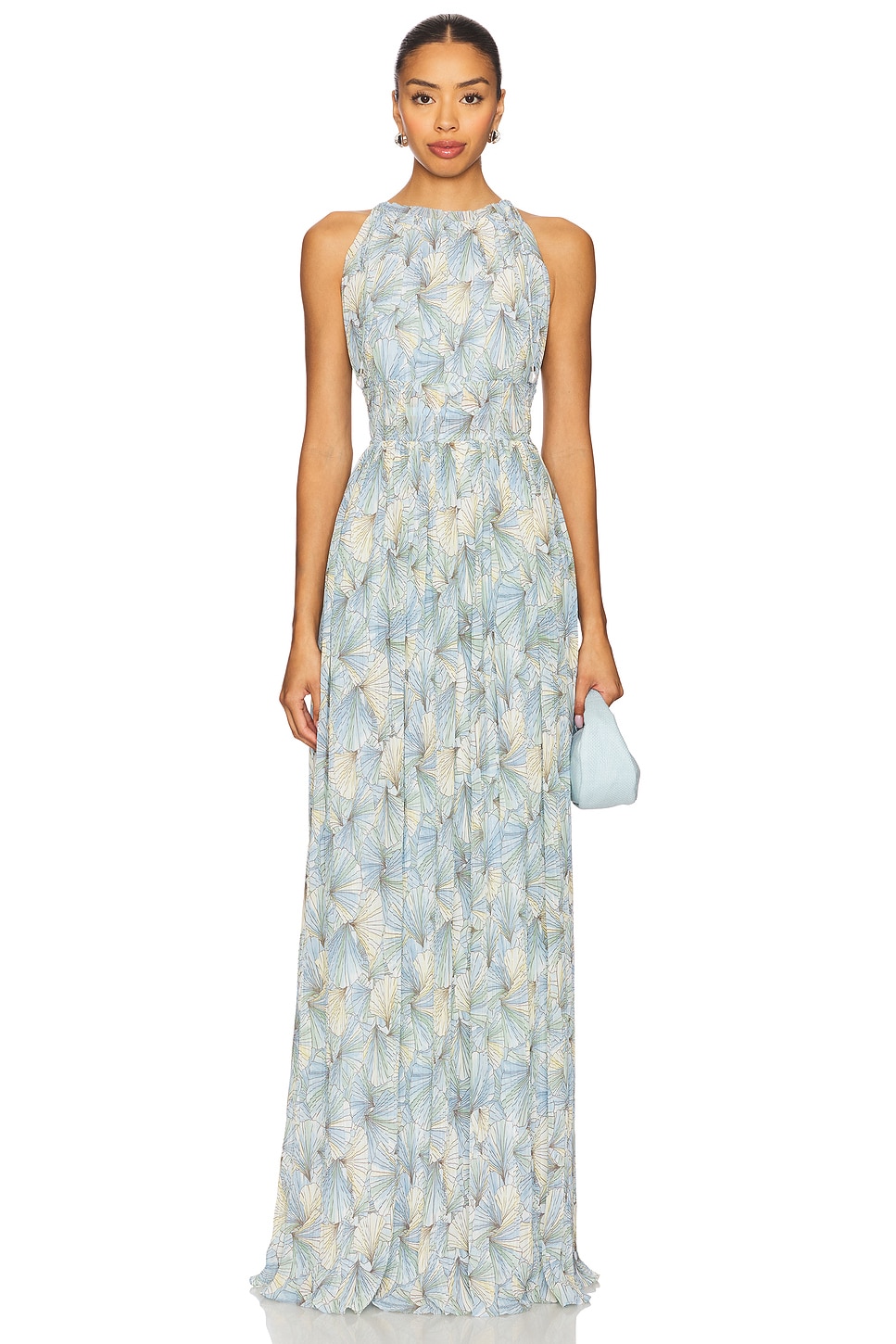 Veronica Beard Yardley Dress in Powder Blue Multi | REVOLVE
