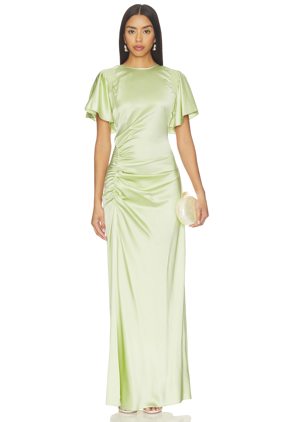 veronica beard green dress Beard, Gemma printed silk-blend maxi dress, Women, Green, US 12, Dresses A flirty mini with bohemian charm Veronica Beard Ilona Square-neck Midi