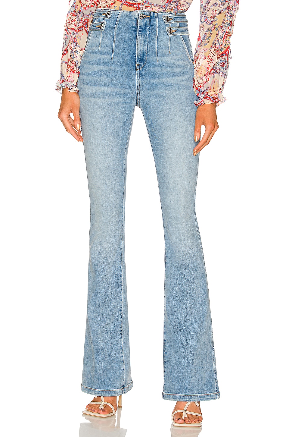 VERONICA BEARD BEVERLY VELVET FLARE