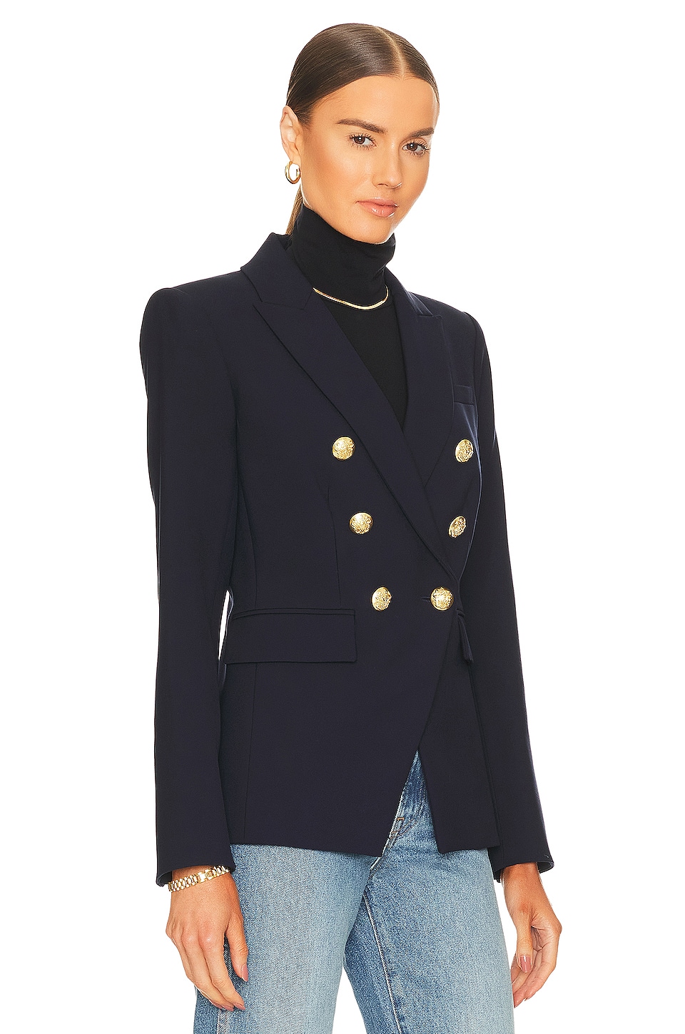 Veronica Beard Miller Dickey Jacket in Navy | REVOLVE