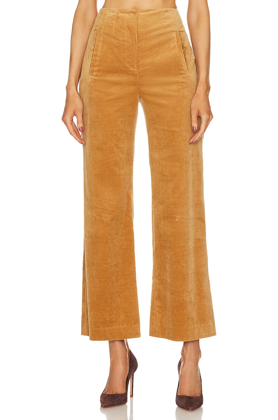 Veronica Beard Dova Pant in Khaki REVOLVE