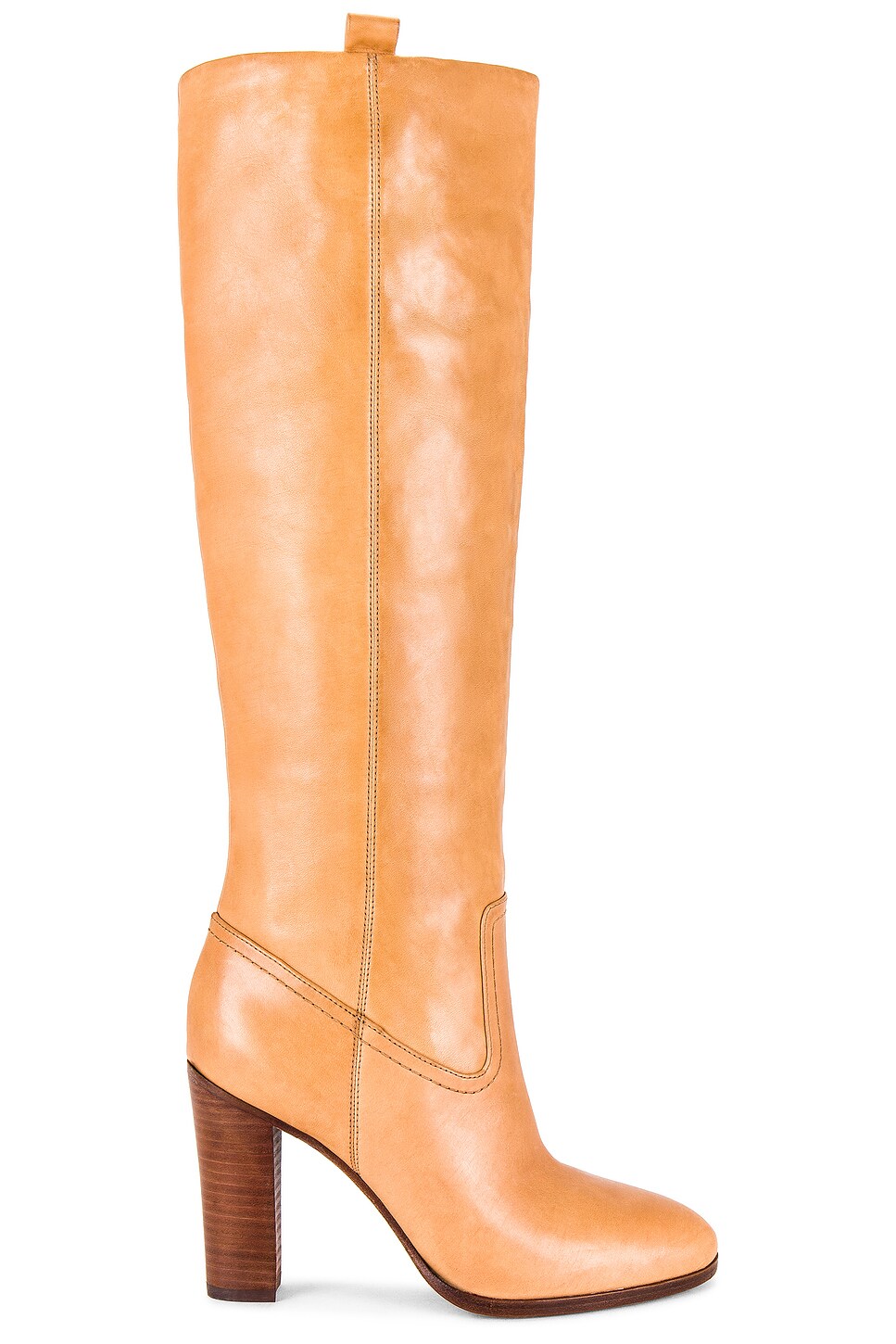 tan leather knee boots uk