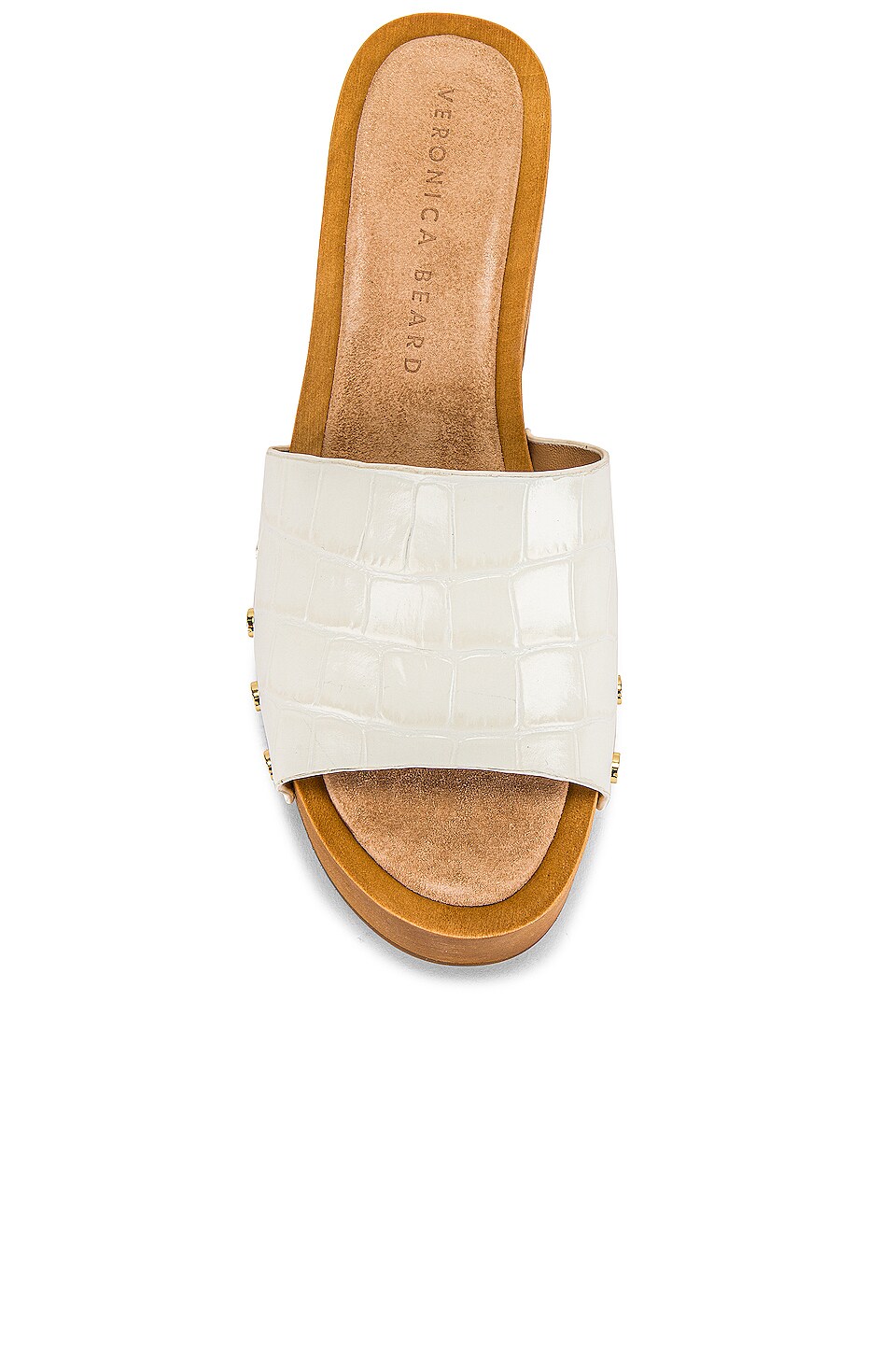 Veronica Beard Hannalee Clog in White | REVOLVE