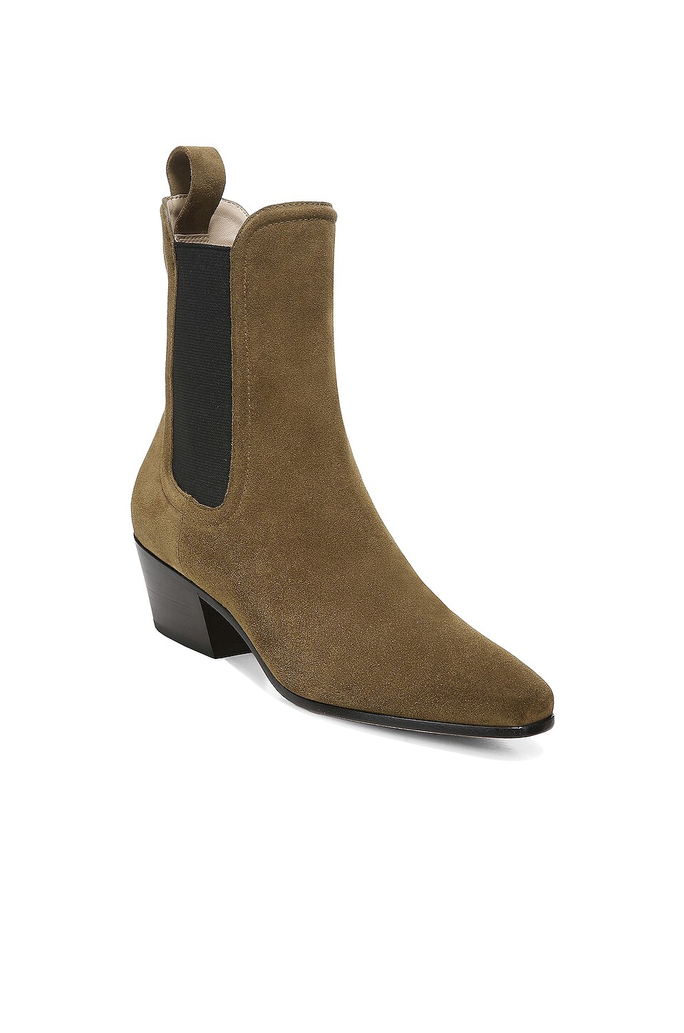 Veronica Beard Lada Bootie in Moss