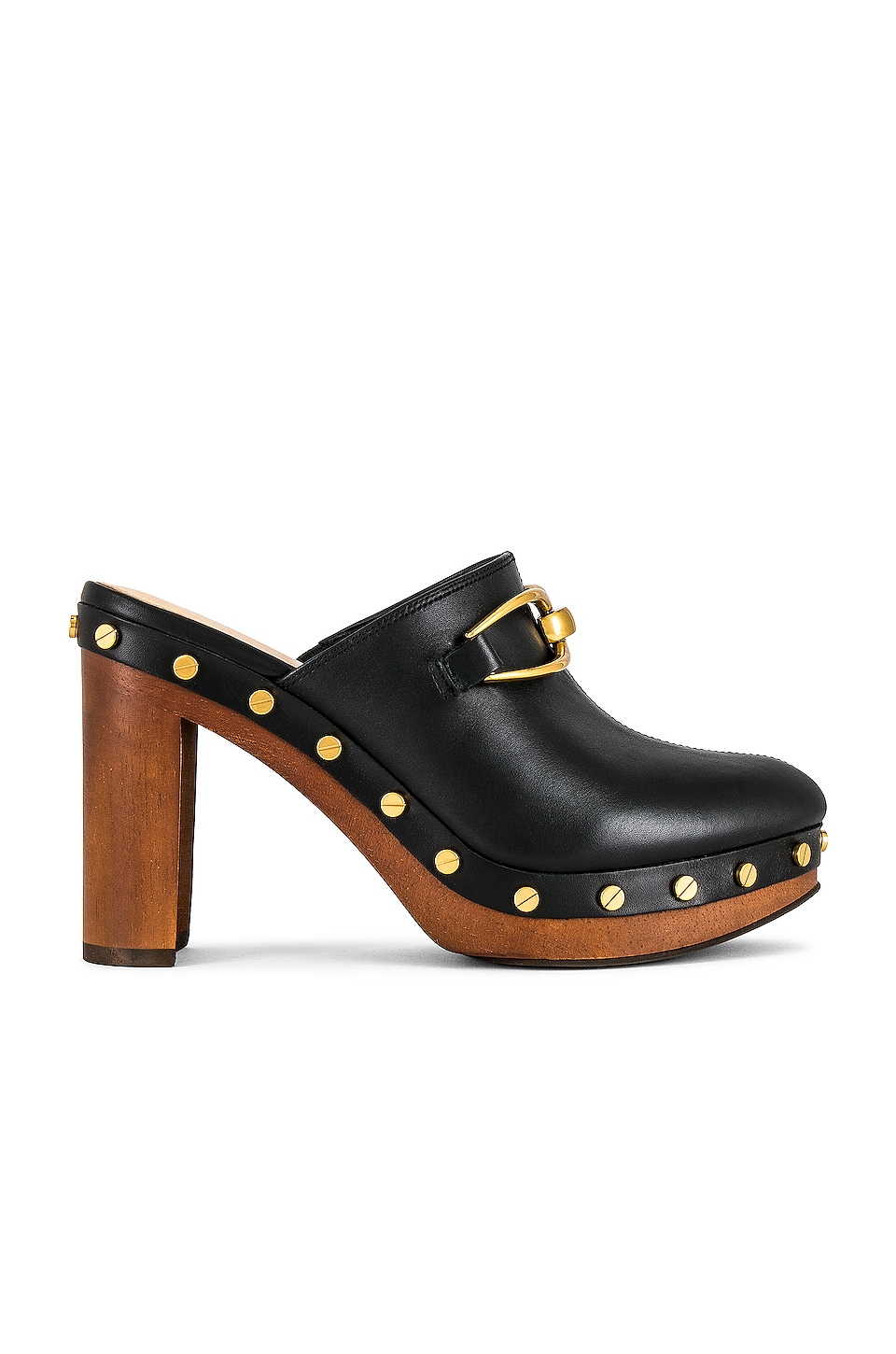 Veronica Beard Giles Clog in Black | REVOLVE