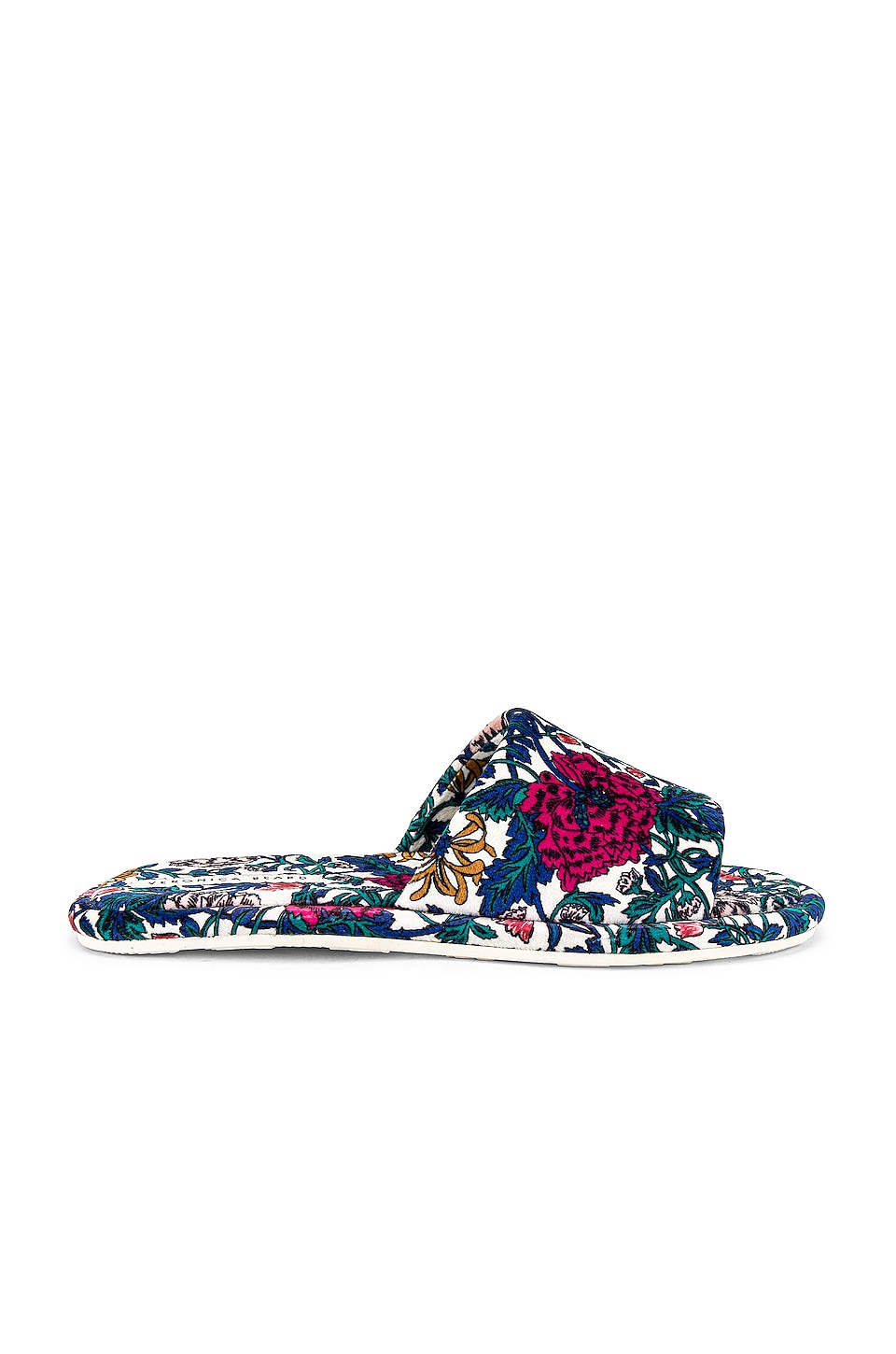 Veronica Beard Gillian Slide in White Multi | REVOLVE