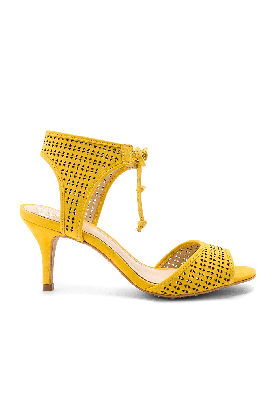 vince camuto yellow heels