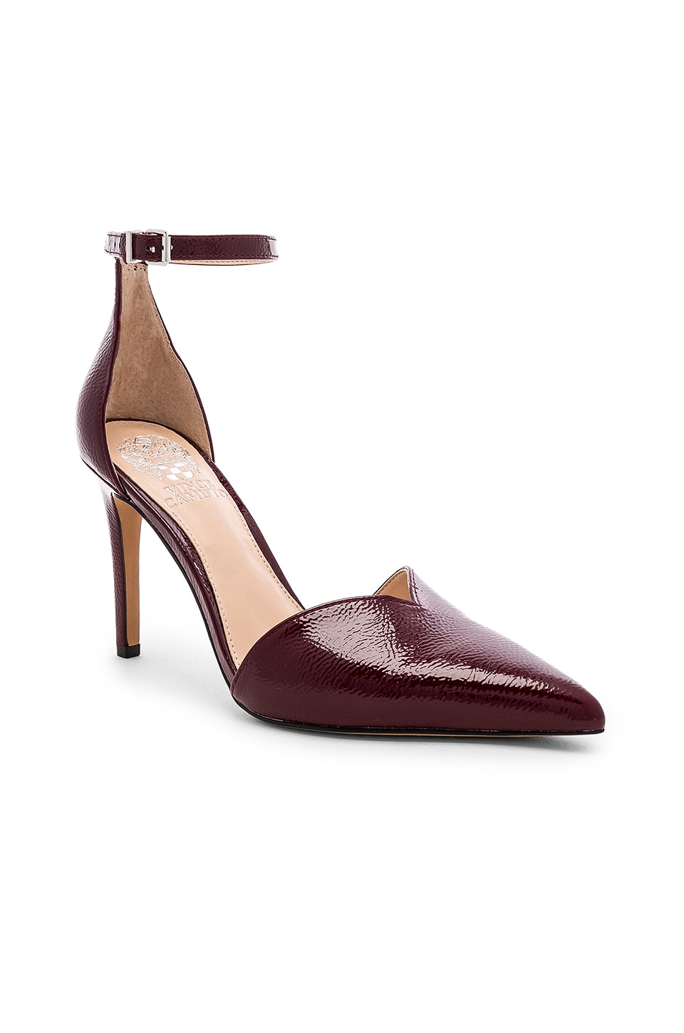 Vince Camuto Maveena Heel in Plum Orchid