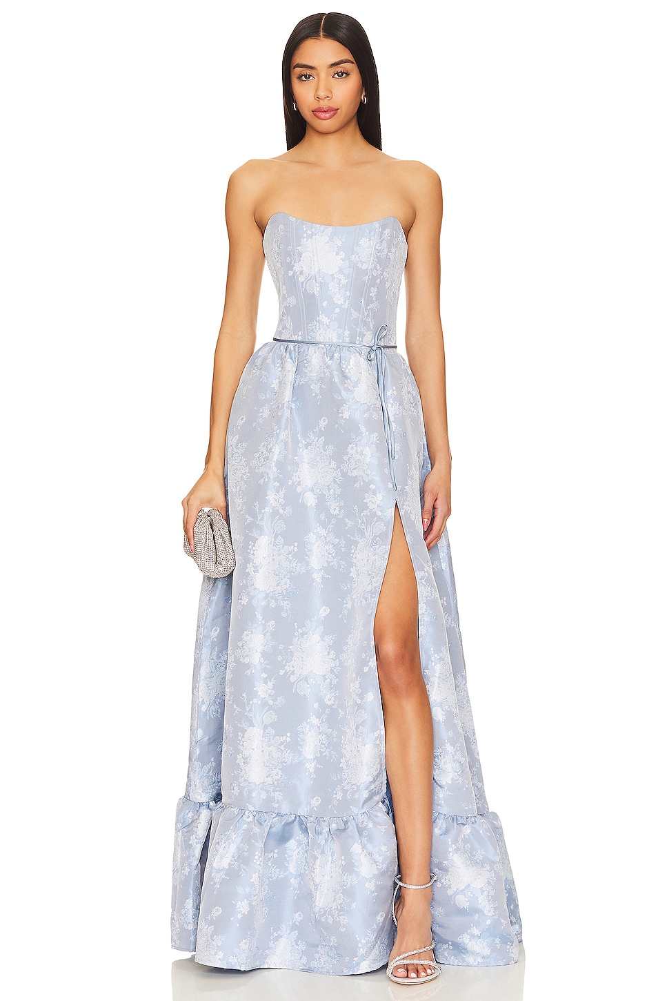 The Jolie Dress in Provencal Blue Floral – V. Chapman